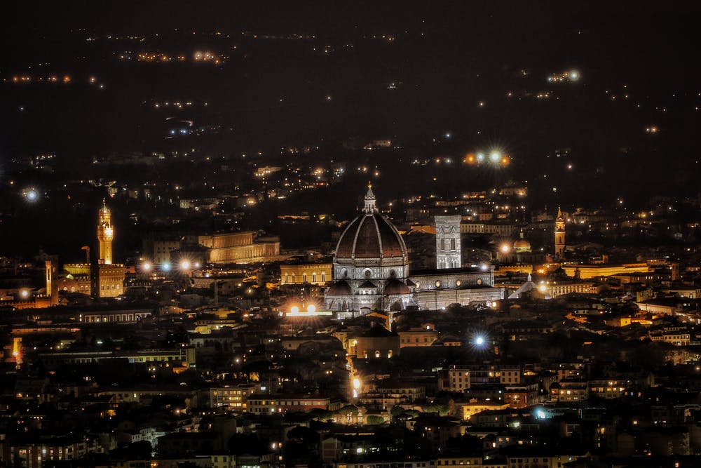Florence at night